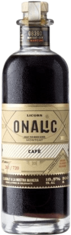 15,95 € Envío gratis | Licores Onalic Café España Botella Medium 50 cl