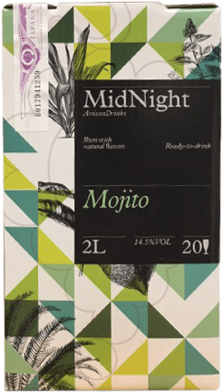21,95 € 送料無料 | シュナップス Midnight スペイン バッグ・イン・ボックス 2 L Mojito — モヒート