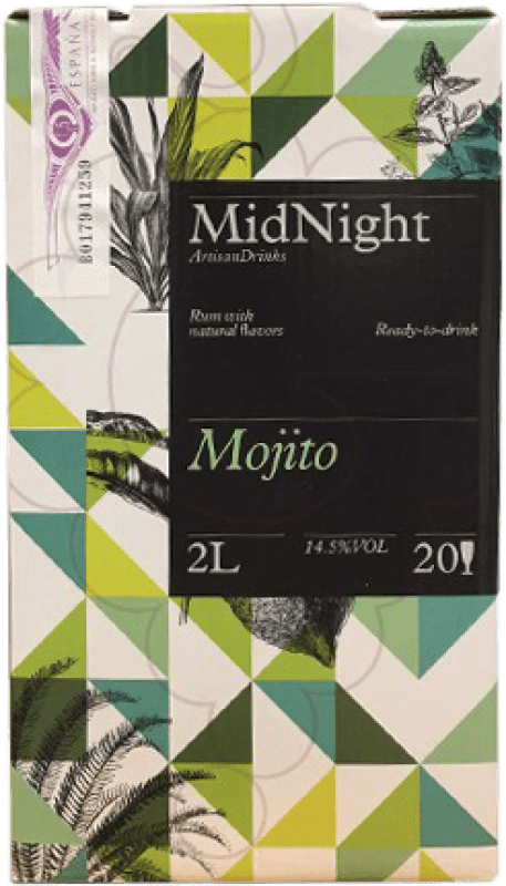 21,95 € 送料無料 | シュナップ Midnight Mojito スペイン Bag in Box 2 L