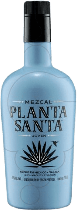 51,95 € 送料無料 | Mezcal Planta Santa 若い メキシコ ボトル 70 cl