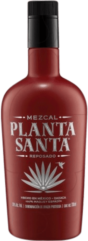 59,95 € 送料無料 | Mezcal Planta Santa Reposado メキシコ ボトル 70 cl