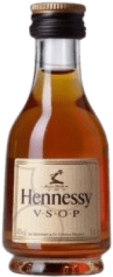 4,95 € Envío gratis | Coñac Hennessy V.S.O.P. Miniatura Francia Botellín Miniatura 5 cl