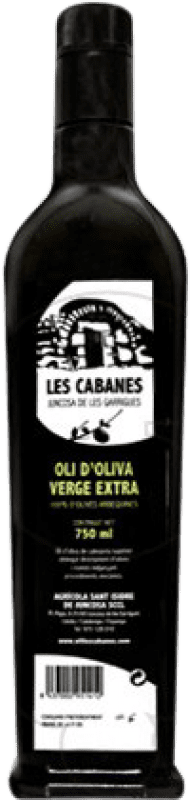 15,95 € Бесплатная доставка | Оливковое масло Les Cabanes Virgen Extra Испания бутылка 75 cl