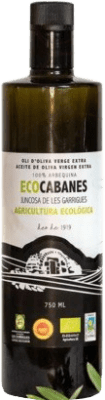 18,95 € Envío gratis | Aceite de Oliva Ecocabanes España Botella 75 cl