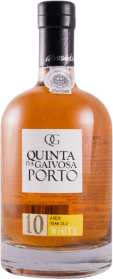 21,95 € Бесплатная доставка | Креплёное вино Quinta da Gaivosa Blanco I.G. Porto порто Португалия Sousón, Touriga Franca, Touriga Nacional 10 Лет бутылка Medium 50 cl