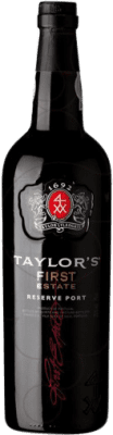 16,95 € Бесплатная доставка | Креплёное вино Taylor's First Estate Резерва I.G. Porto порто Португалия Tempranillo — Темпранильо, Touriga Franca, Touriga Nacional, Tinta Amarela, Tinta Cão, Tinta Barroca Бутылка 75 cl