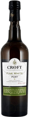 9,95 € Kostenloser Versand | Verstärkter Wein Croft Port Fine White I.G. Porto Porto Portugal Malvasía, Códega, Rabigato, Viosinho Flasche 75 cl