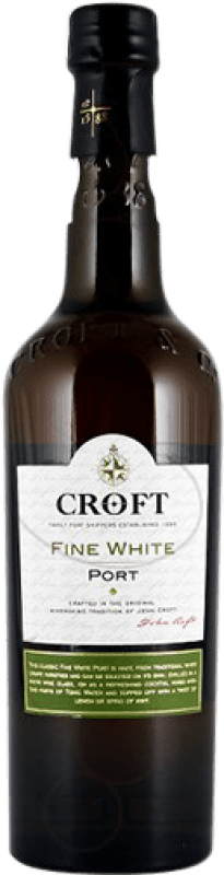 13,95 € Free Shipping | Fortified wine Croft Port Fine White I.G. Porto Porto Portugal Malvasía, Códega, Rabigato, Viosinho Bottle 75 cl