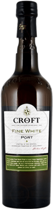 14,95 € Envoi gratuit | Vin fortifié Croft Port Fine White I.G. Porto Porto Portugal Malvasía, Códega, Rabigato, Viosinho Bouteille 75 cl