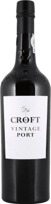 111,95 € 免费送货 | 加强葡萄酒 Croft Port Vintage I.G. Porto 波尔图 葡萄牙 75 cl