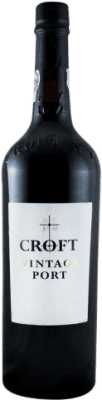 106,95 € Kostenloser Versand | Verstärkter Wein Croft Port Vintage I.G. Porto Porto Portugal Flasche 75 cl