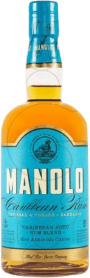 23,95 € 免费送货 | 朗姆酒 Manolo Rum Caribbean 西班牙 5 岁 瓶子 70 cl
