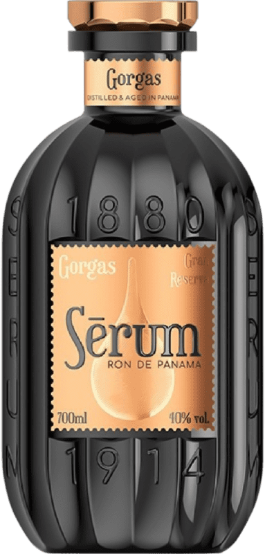 46,95 € Free Shipping | Rum Sérum Gorgas Grand Reserve Panama Bottle 70 cl
