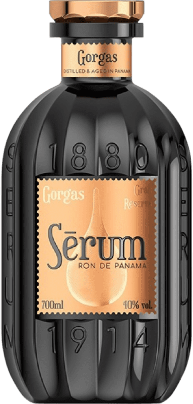 48,95 € Kostenloser Versand | Rum Sérum Gorgas Große Reserve Panama Flasche 70 cl