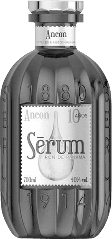 59,95 € Envio grátis | Rum Sérum Ancon Panamá 10 Anos Garrafa 70 cl