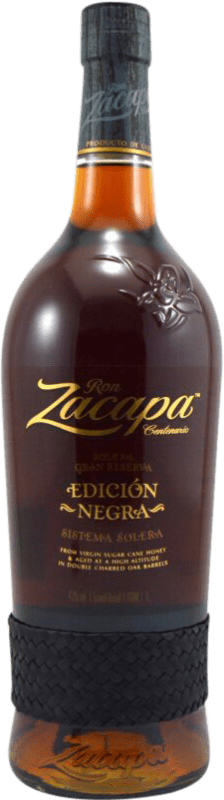 105,95 € Free Shipping | Rum Zacapa Edición Negra Guatemala Bottle 1 L