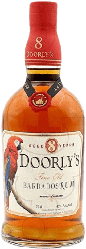 49,95 € Free Shipping | Rum Doorly's Barbados 8 Years Bottle 70 cl