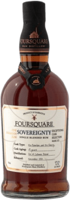 99,95 € 送料無料 | ラム Foursquare Sovereignty バルバドス ボトル 70 cl