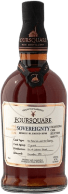 105,95 € Envío gratis | Ron Foursquare Sovereignty Barbados 70 cl