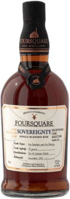 99,95 € Envío gratis | Ron Foursquare Sovereignty Barbados Botella 70 cl