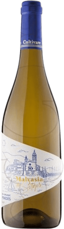 14,95 € 免费送货 | 白酒 Vallformosa Cultivare 年轻的 D.O. Penedès 加泰罗尼亚 西班牙 Malvasía de Sitges 瓶子 75 cl