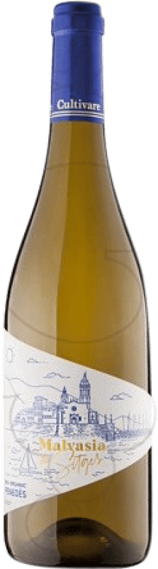11,95 € Free Shipping | White Wine Vallformosa Cultivare Young D.O. Penedès Catalonia Spain Malvasia Bottle 75 cl