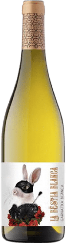 9,95 € Envio grátis | Vinho branco Oliveda La Bèstia Blanca Jovem D.O. Empordà Catalunha Espanha Grenache Branca Garrafa 75 cl