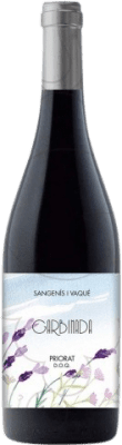 16,95 € Envío gratis | Vino Tinto Sangenís i Vaqué Garbinada Joven D.O.Ca. Priorat Cataluña España 75 cl