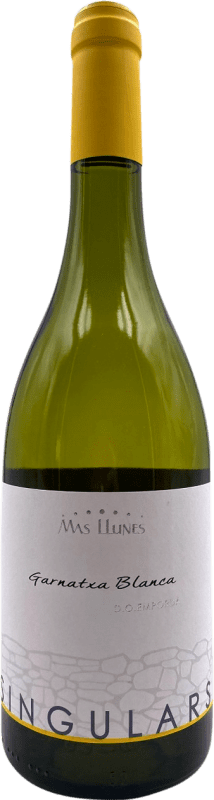 24,95 € Envoi gratuit | Vin blanc Mas Llunes Singulars D.O. Empordà Catalogne Espagne Grenache Blanc Bouteille 75 cl