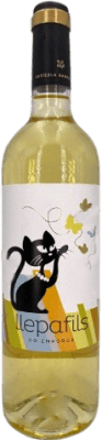 6,95 € Envio grátis | Vinho branco Garriguella Llepafils Blanc Jovem D.O. Empordà Catalunha Espanha Garrafa 75 cl