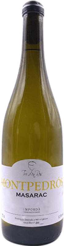15,95 € Envoi gratuit | Vin Blanc Montpedrós Masarac Jeune D.O. Empordà Catalogne Espagne Xarel·lo 75 cl