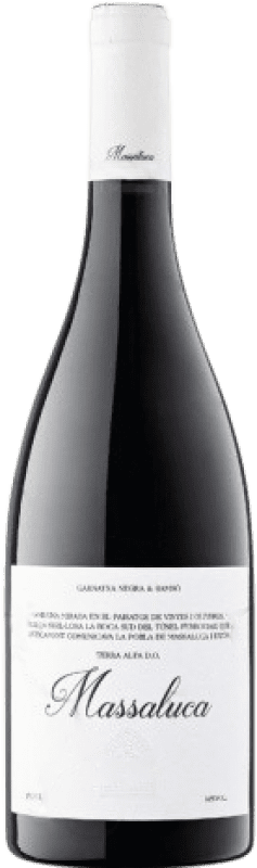 18,95 € Envio grátis | Vinho tinto Vins de Relat Massaluca Tinto Crianza D.O. Terra Alta Catalunha Espanha Grenache, Mazuelo, Carignan Garrafa Magnum 1,5 L