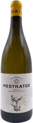 12,95 € Бесплатная доставка | Белое вино Vins Identitaris Mestratge Молодой D.O. Penedès Каталония Испания Xarel·lo бутылка 75 cl