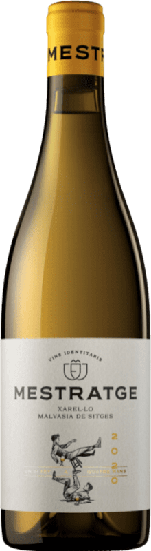 13,95 € Envio grátis | Vinho branco Vins Identitaris Mestratge Jovem D.O. Penedès Catalunha Espanha Xarel·lo Garrafa 75 cl