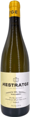 19,95 € Бесплатная доставка | Белое вино Vins Identitaris Mestratge Молодой D.O. Penedès Каталония Испания Macabeo бутылка 75 cl