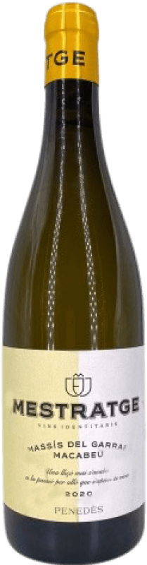 19,95 € 免费送货 | 白酒 Vins Identitaris Mestratge 年轻的 D.O. Penedès 加泰罗尼亚 西班牙 Macabeo 瓶子 75 cl