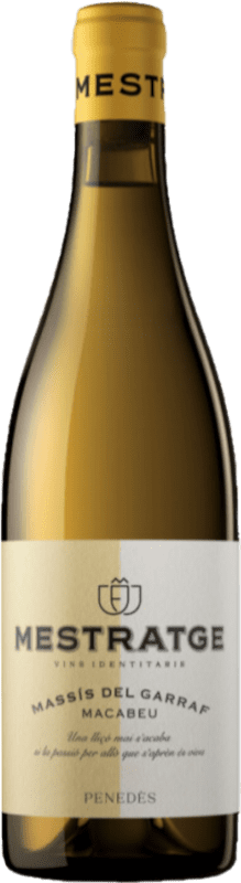19,95 € Spedizione Gratuita | Vino bianco Vins Identitaris Mestratge Giovane D.O. Penedès Catalogna Spagna Macabeo Bottiglia 75 cl