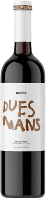17,95 € Envoi gratuit | Vin rouge Ampans Dues Mans Crianza D.O. Pla de Bages Catalogne Espagne Merlot, Cabernet Sauvignon, Mandó, Sumoll Bouteille 75 cl