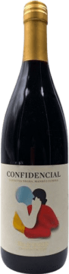 12,95 € Бесплатная доставка | Красное вино Confidencial Молодой D.O. Pla de Bages Каталония Испания Grenache, Mandó, Sumoll бутылка 75 cl