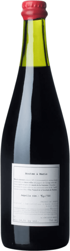 15,95 € Envio grátis | Vinho tinto Mas Molla Montse & Mario Jovem Catalunha Espanha Macabeo Garrafa 75 cl