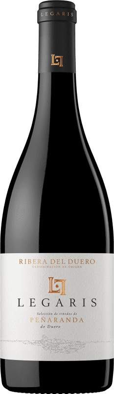 43,95 € Free Shipping | Red wine Legaris Peñaranda Aged D.O. Ribera del Duero Castilla y León Spain Tempranillo Bottle 75 cl