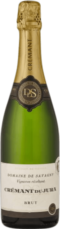 19,95 € Envoi gratuit | Vin Mousseux Blanc Domaine de Savagny Brut Réserve A.O.C. Crémant du Jura Jura France Chardonnay Bouteille 75 cl