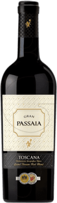 13,95 € Envio grátis | Vinho tinto Cielo e Terra Gran Passaia Crianza I.G.T. Toscana Tuscany Itália Garrafa 75 cl