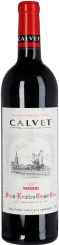 19,95 € Envoi gratuit | Vin Rouge Calvet Grand Cru Crianza A.O.C. Saint-Émilion Bordeaux France Merlot, Cabernet Franc 75 cl