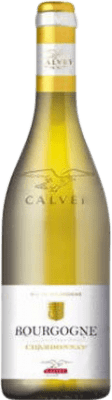 17,95 € Envío gratis | Vino Blanco Calvet A.O.C. Bourgogne Borgoña Francia Chardonnay 75 cl