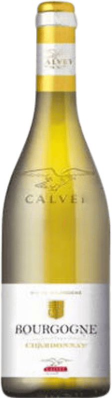 16,95 € Envio grátis | Vinho branco Calvet A.O.C. Bourgogne Borgonha França Chardonnay Garrafa 75 cl