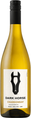 10,95 € Envio grátis | Vinho branco Dark Horse Jovem I.G. California California Estados Unidos Chardonnay Garrafa 75 cl