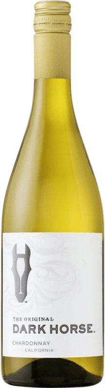 8,95 € Envio grátis | Vinho branco Dark Horse Jovem I.G. California California Estados Unidos Chardonnay Garrafa 75 cl