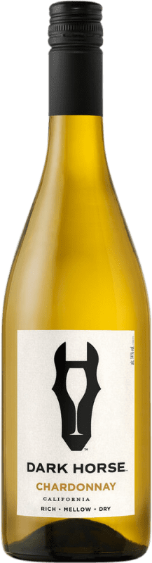 8,95 € Spedizione Gratuita | Vino bianco Dark Horse Giovane I.G. California California stati Uniti Chardonnay Bottiglia 75 cl