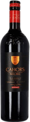12,95 € Бесплатная доставка | Красное вино Calvet старения A.O.C. Cahors Франция Malbec бутылка 75 cl
